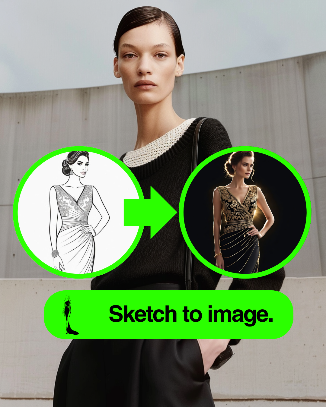 Fitting room to image